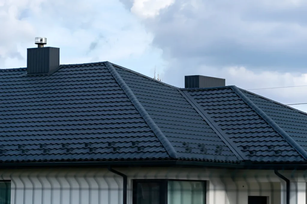 panel placement standing seam metal roofing