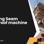 standing seam metal roof machine