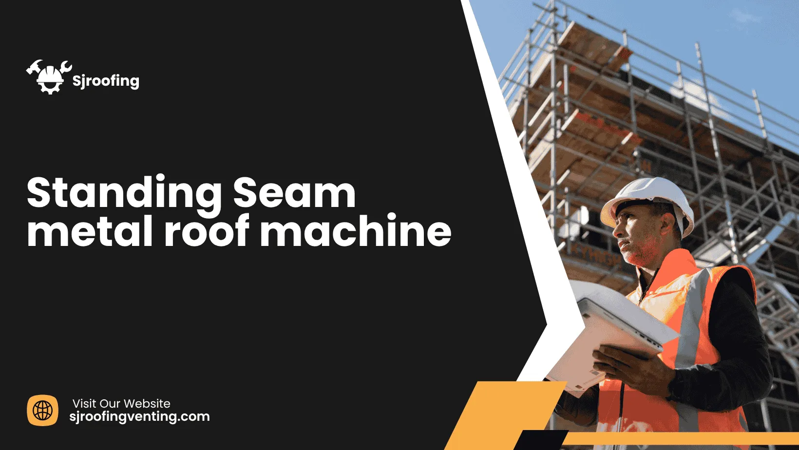 standing seam metal roof machine